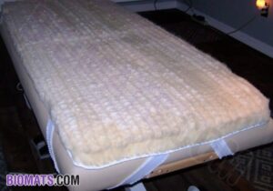 Funda de lana para mesa de masaje